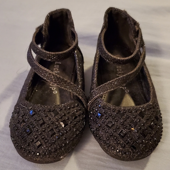 Lucky Top Rhinestone Shoes - Picture 3 of 5